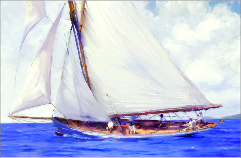 Waving the Flag : Boats : Jonna White Gallery