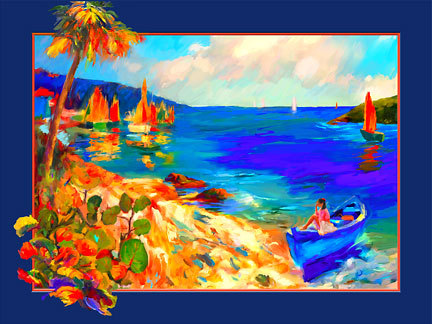 Red Sails : Boats : Jonna White Gallery