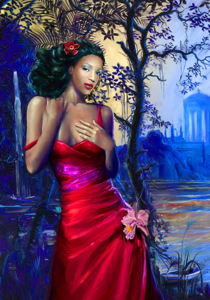 Sunset Encounter : Feminine Flair : Jonna White Gallery