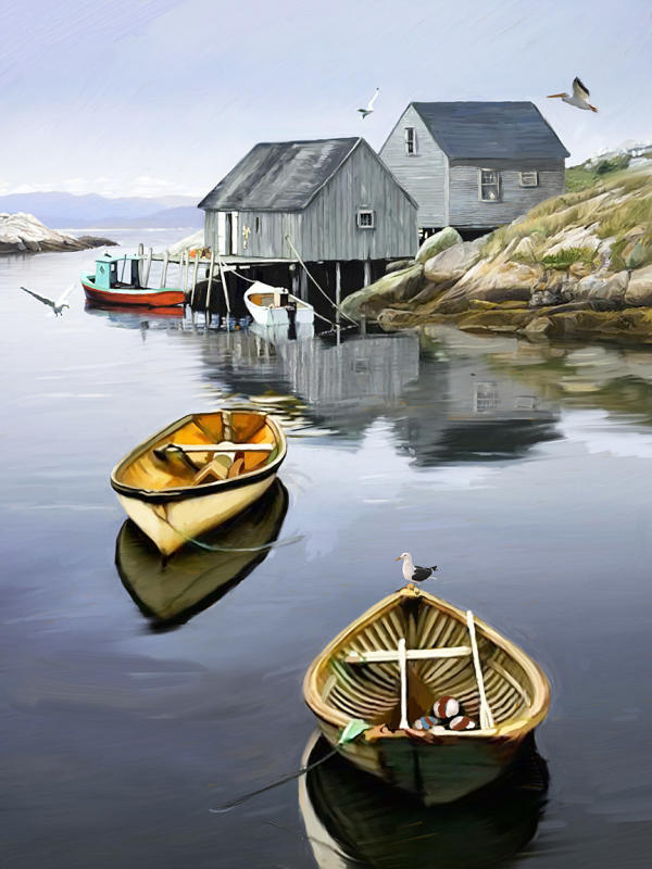 REFLECTIONS : Boats : Jonna White Gallery