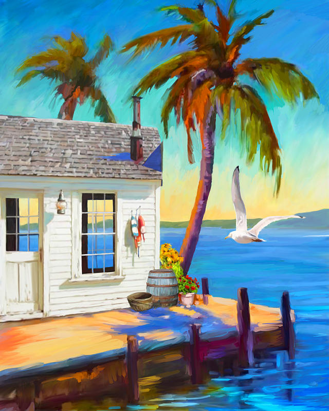 Ocean Bliss : Island Scenes : Jonna White Gallery