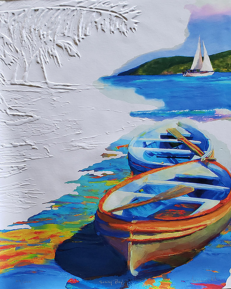 Sunny Bay : Boats : Jonna White Gallery