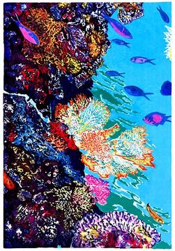 Painted Reef I : Underwater : Jonna White Gallery
